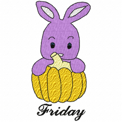 Rabbits Embroidery Design 6 Rabbits Embroidery Design 6